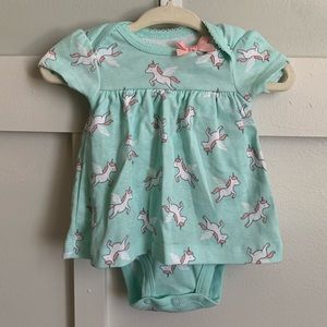 Unicorn Onesie & Matching Headband